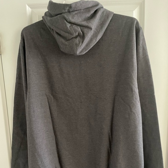 NEW men’s big and tall champion hoodie gray sweatshirt Size LT - Picture 2 of 4